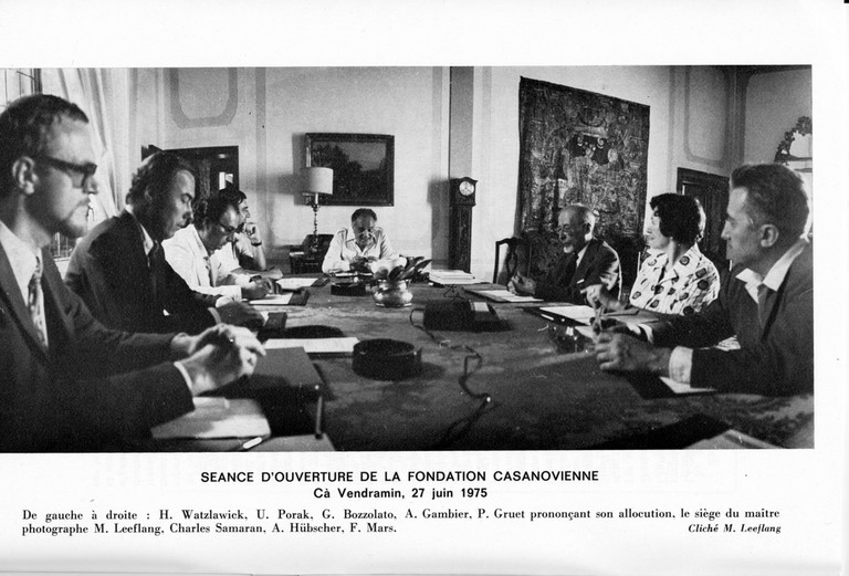 Les casanovistes en juin 1975
