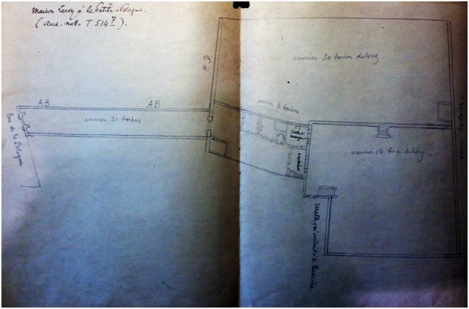 plan de la petite Pologne