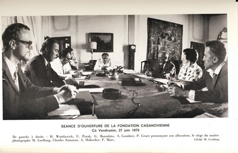 Fondation casanovienne 1975