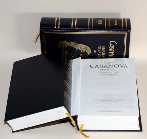 Casanova édition Bouquins 1993