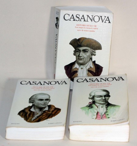 Casanova édition Bouquins 1993