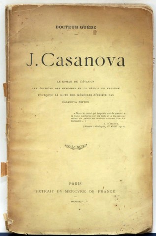 Casanova par le Dr Guede