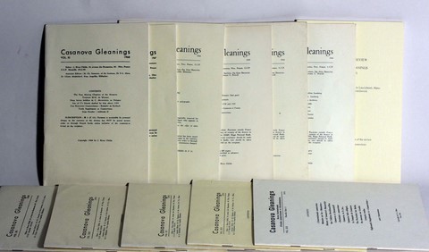Casanova Gleanings revue