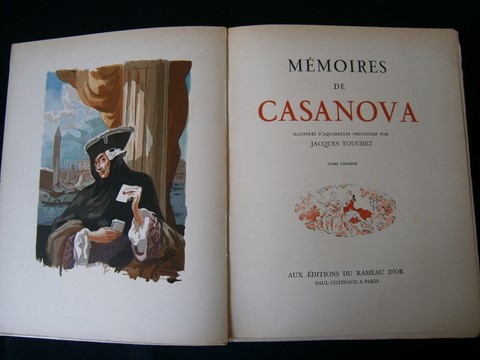 Casanova édition de Rameau d'or